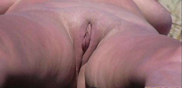  Amateur Nudist Voyeur Fat Milf Close Up Video